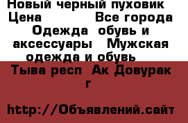 Новый черный пуховик › Цена ­ 5 500 - Все города Одежда, обувь и аксессуары » Мужская одежда и обувь   . Тыва респ.,Ак-Довурак г.